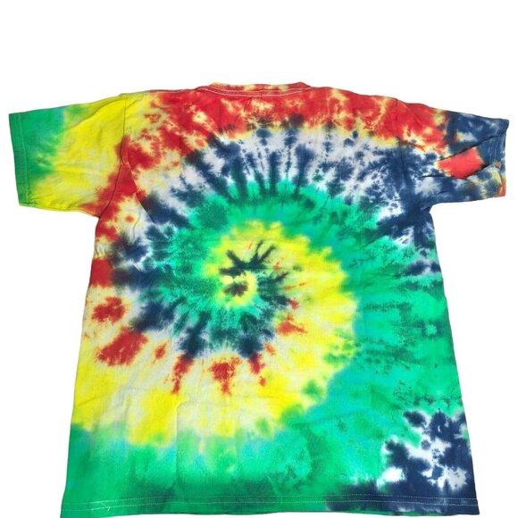 Youth Tie Dye SS T-Shirt Gildan 100% Cotton Swirl Design  Size L (14/16) - Picture 6 of 6